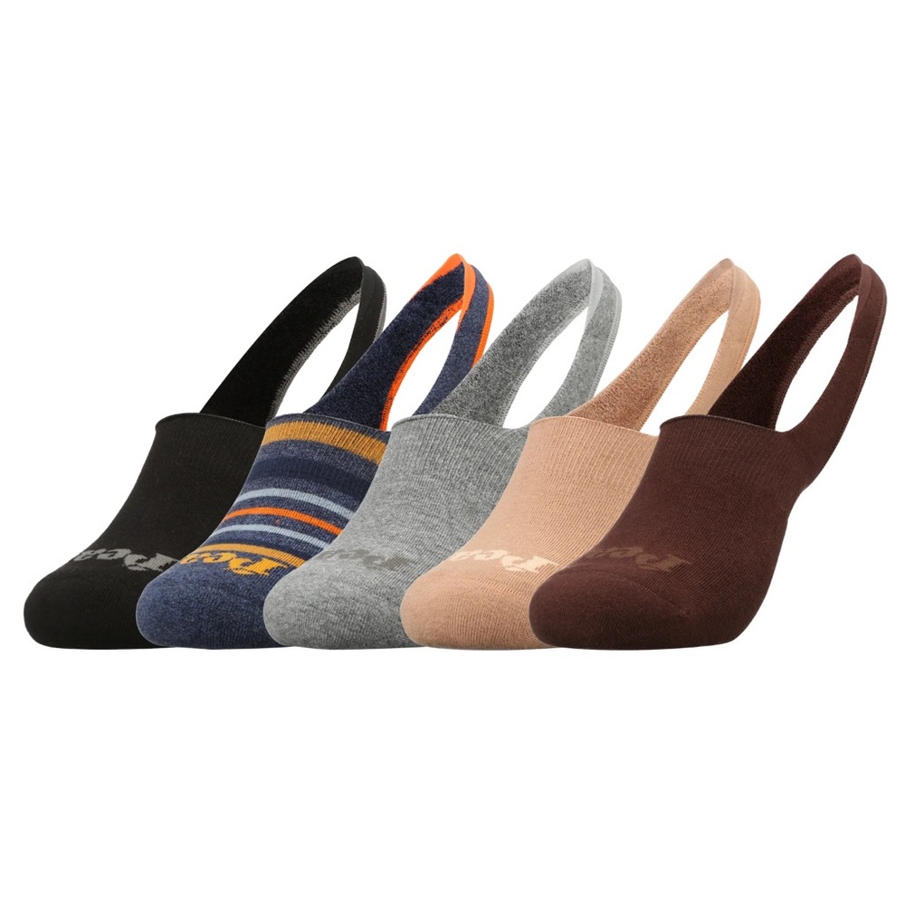 OnePear Set of 5 Men’s No-Show Socks.            Size L/XL 11-14